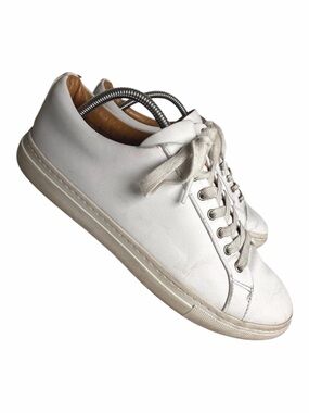 Thursday Boot Company Premier White Leather Low Top Sneakers Men's 10 Casual